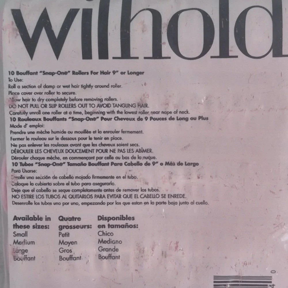 Wilhold vintage bouffant